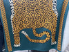Inoui Editions Leopard Green Throw