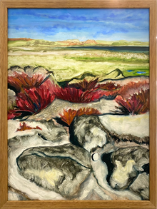  Original artwork by Jackie Beckman Lake Corangamite