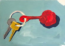  Original Artwork by Jo Dunsmuir 'Day 25 keys'