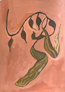  Original Artwork by Jo Dunsmuir 'Day 20 Leaf'