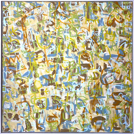 Original artwork by Margaret Delahunty Spencer 'Stuff Series 12'