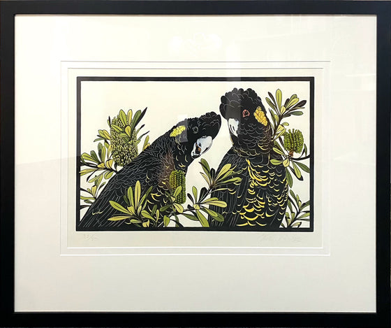 Original Artwork by Vida Pearson 'In Amongst the Banksia'