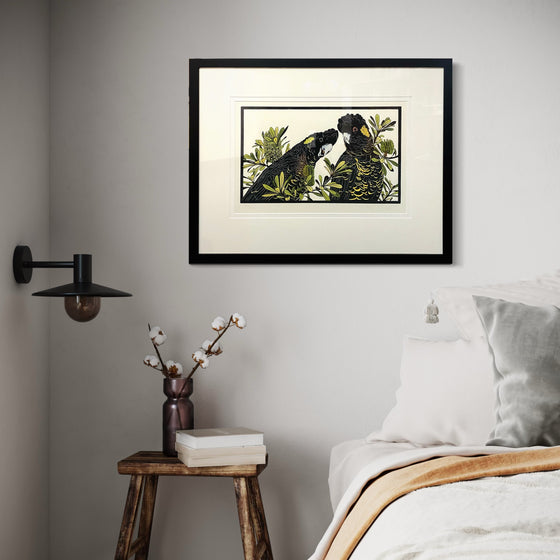 Original Artwork by Vida Pearson 'In Amongst the Banksia'