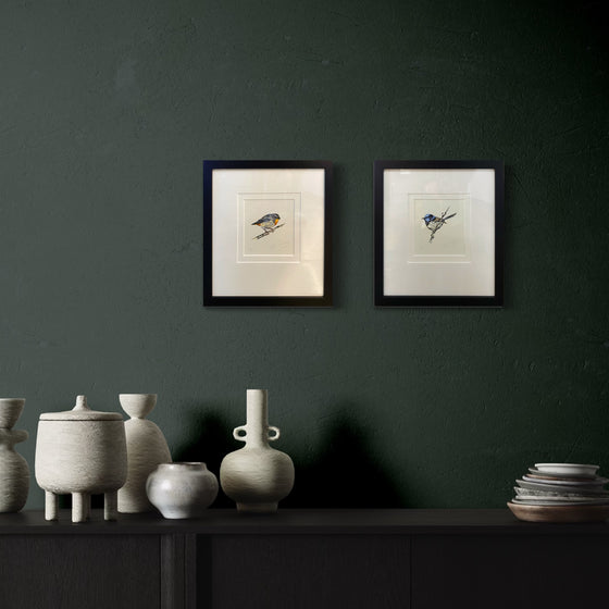 Original Artwork by Vida Pearson 'Blue Wren'