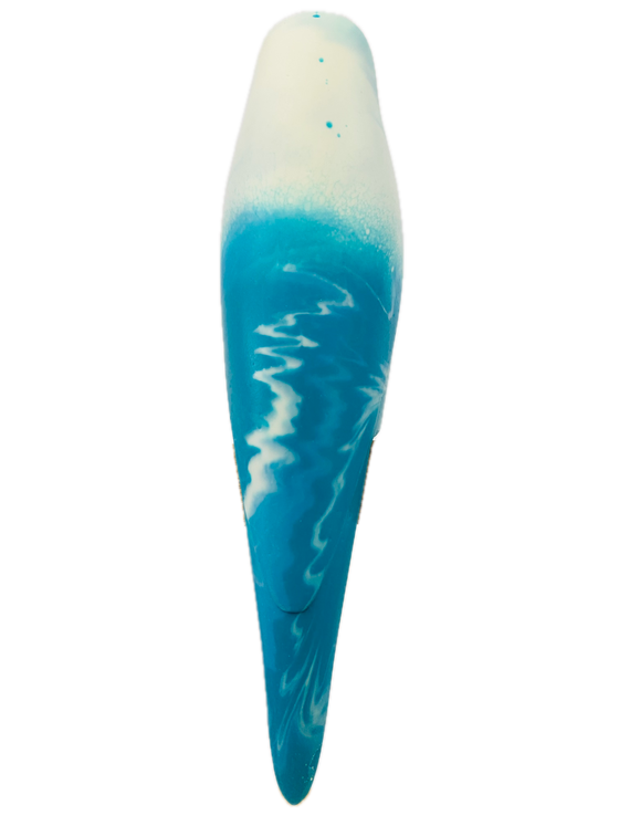 Pete Cromer Resin Budgie Tealy