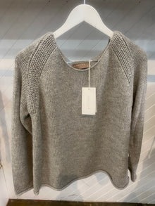  Esencia Alpaca Jumper Light Grey