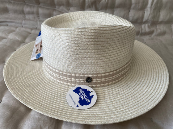 Deborah Hutton Hat Whitehaven Ivory XS
