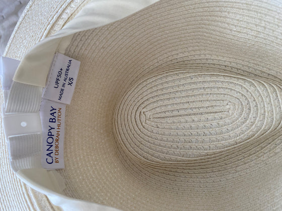 Deborah Hutton Hat Whitehaven Ivory XS