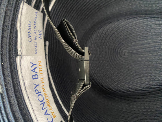 Deborah Hutton Bonville Navy Hat M/L