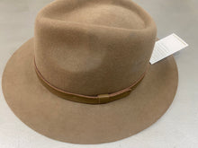  After Dark Light Brown Felt Hat M/L