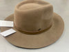 After Dark Light Brown Felt Hat M/L