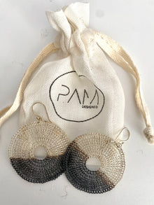  Pam Designed Crescent Moon earrings
