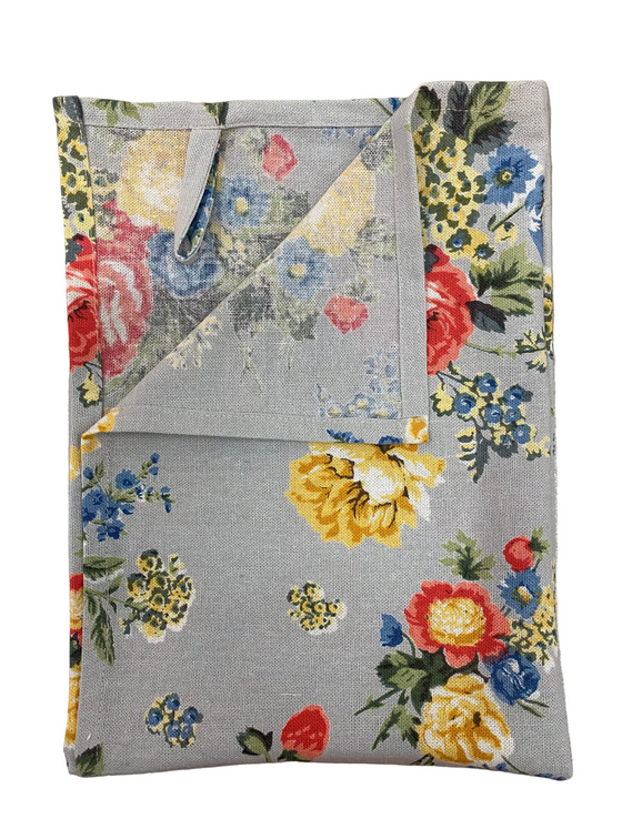 French Country Floral Tea Towel