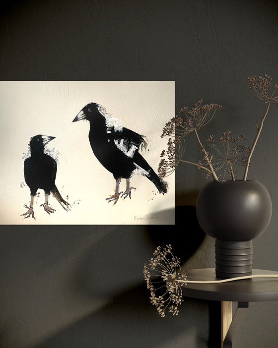 Original artwork by Merrian Dennis ‘Charles & Cathy’