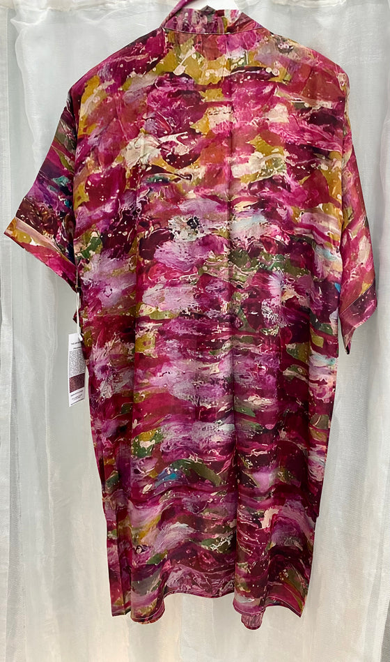 Artist Label Kimono 'Pink Primrose'