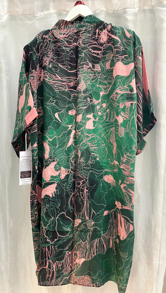 Artist Label Kimono 'Twilight Forest'