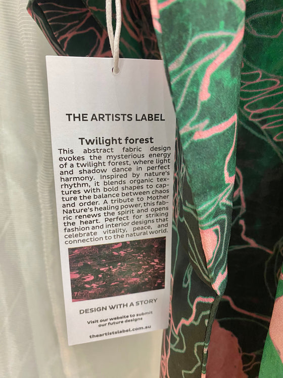 Artist Label Kimono 'Twilight Forest'