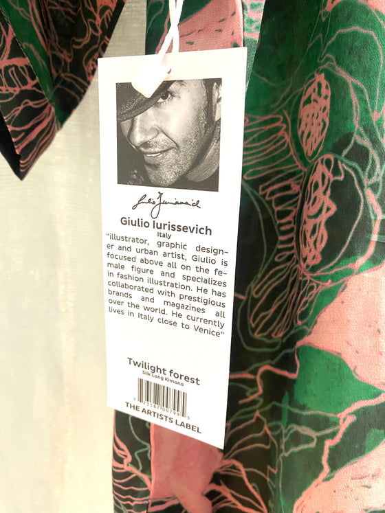 Artist Label Kimono 'Twilight Forest'