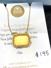 Rubyteva Ruby Zircon Bahia necklace