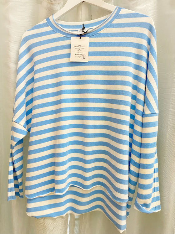 EST 1971 Blue Strip Sweatshirt