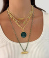 Rubyteva Green Onyx Jardin Necklace