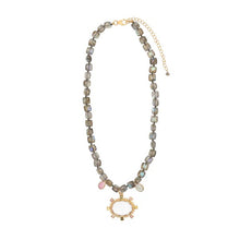  Rubyteva Rambagh Labradorite necklace