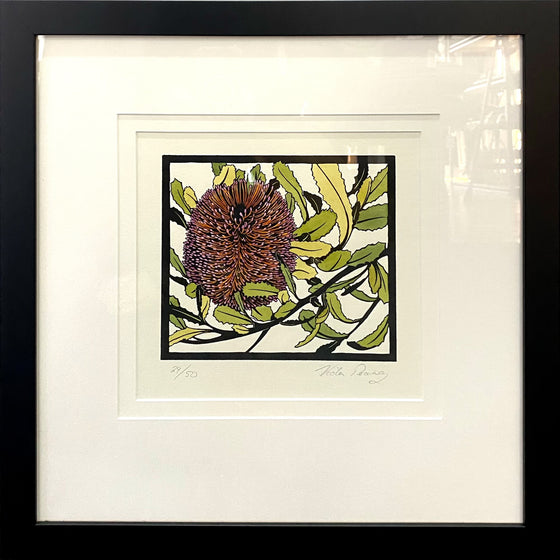 Original Artwork by Vida Pearson 'Pygmy Possum Banksia'