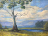 Original Artwork by Annette Smeeton 'Gumtree by the River'