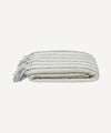 French Country Linen Striped Bed Cover