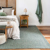 Zebra Forest Wool & Jute Oversized Mat