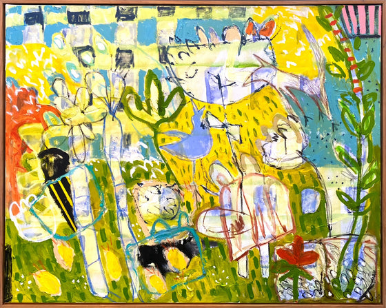 Original Artwork by Margie Delahunty Spencer 'Sun Spill'