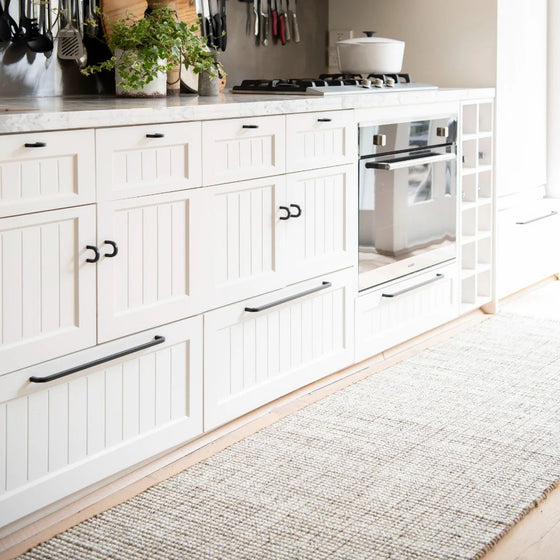 Zebra Carter Wool & Jute Oversized Mat