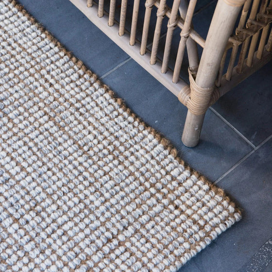 Zebra Carter Wool & Jute Runner 3mtrs
