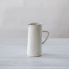 Flax Jug with Handle White