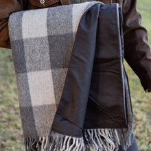  Grampians Goods & Co Recycled Wool Picnic Blanket Smoke