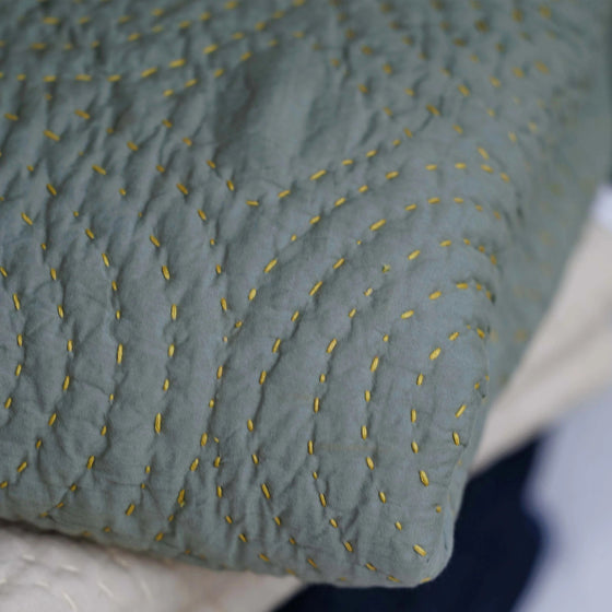 Kantha Blanket Citrine
