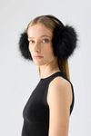 Unreal Fur Ear Muffs Black