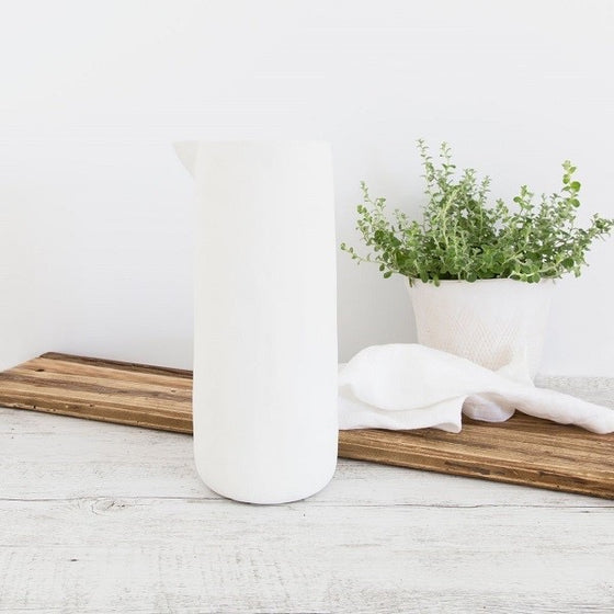 Flax Vase Snow