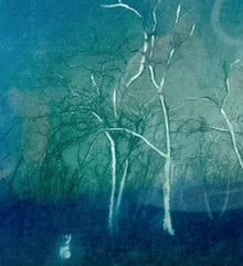  Original artwork by Julie Keating 'Moonlit Ghosts'