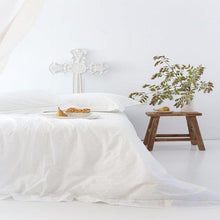  Doona Cover King White Linen