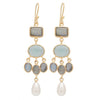 Rubyteva  Earrings Apatite Purani