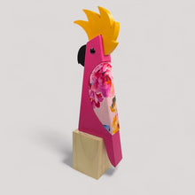  Steve Innes hand made wooden Decoupage Cocky