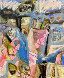  Original Artwork by Jen Baxter 'Hop over the rocks with me'
