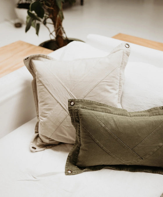 Pony Rider Lil Highlander X Cushion Cover | Khaki