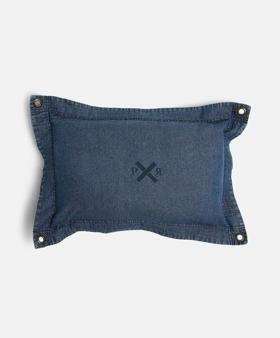 Pony Rider Lil Highlander X Cushion Cover | Denim