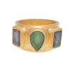 Rubyteva Ring Green Aventurine Anokhi ring size 7