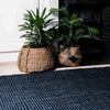 Zebra Graphite Oversized Mat