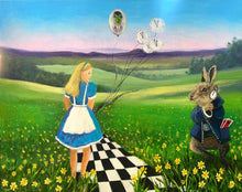  Original Artwork by Annette Smeeton 'Alice and Friends'