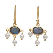  Rubyteva Labradorite Bapu earrings