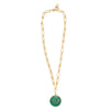 Rubyteva Green Onyx Jardin Necklace